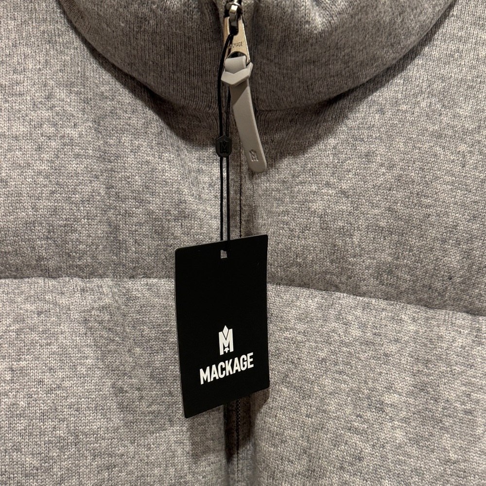 Mackage Unisex Light Gray Puffer Jacket - Picture 7 of 16
